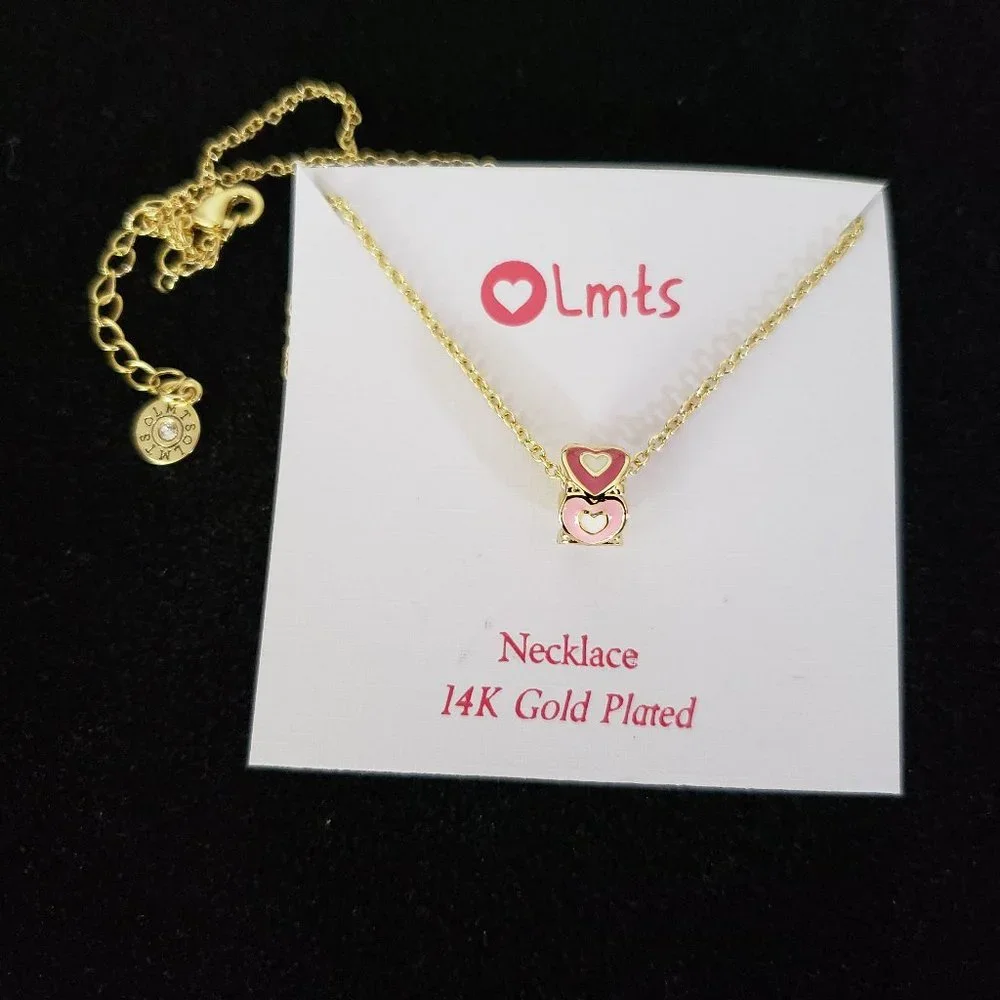 💗 Little Miss Twin Stars 💗 I Love My 💗 14K gold plated